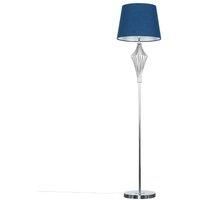 Jaspa Silver Floor Lamp