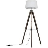 Clipper White Floor Lamp