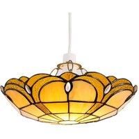 Pair of Gold Ceiling Pendant Shade