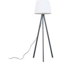 Barbro Tripod Grey Floor Lamp
