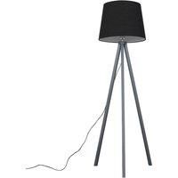 Barbro Tripod Grey Floor Lamp