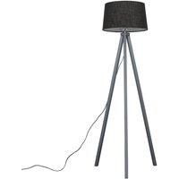 Barbro Tripod Black Floor Lamp