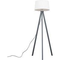 Barbro Tripod White Floor Lamp