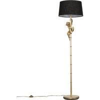 Retro Monkey Floor Lamp Tall Standard Light Living Room Lampshades LED Bulb