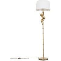 Retro Monkey Floor Lamp Tall Standard Light Living Room Lampshades LED Bulb