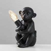 MiniSun Table Lamps - 2x Retro Monkey Design Bedside Lights LED Bulb Lighting A+