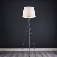 Camden Silver Floor Lamp