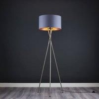 Camden Silver Floor Lamp