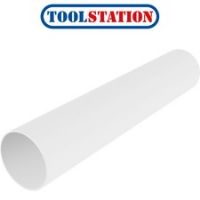 68mm Down Pipe 15m White 2.5m Lengths
