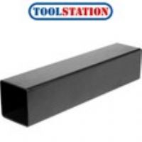 65mm Square Down Pipe 15m Black 2.5m Lengths