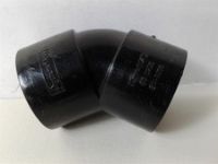 NEW AQUAFLOW 32mm SOLVENT WELD 45° BEND 135° KPMU18BL (EACH)