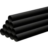 Aquaflow Solvent Weld Waste Pipe 30m 40mm x 3m (10 Pack) in Black PVCU