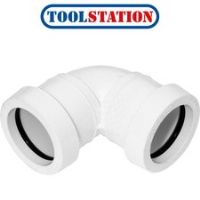 Push Fit Bend 32mm 90£ White
