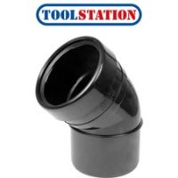 Bend 110mm 135 Socket / Spigot Black