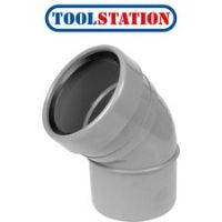 Bend 110mm 135£ Socket / Spigot Grey