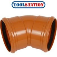 Double Socket Bend 160mm 45£