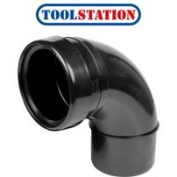 Bend 110mm 92.5 Socket / Spigot Black