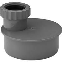 Aquaflow Single Waste Adaptor 40mm in Grey