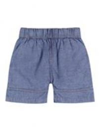 LILLY + SID GOTS Blue Chambray Shorts 4-5 Years