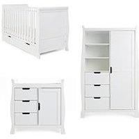 Obaby Stamford Classic Sleigh 3Piece Nursery Furniture Set