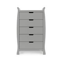 Obaby Stamford Tall Chest of Drawers  Warm Grey