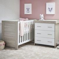 Obaby Nika Mini Cot Bed & Changing Unit