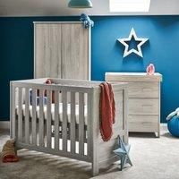 Obaby Nika Mini 3 Piece Room Set - Grey Wash