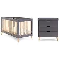 Obaby Maya 2 Piece Room Set Slate With Natural