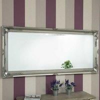 Extra Large Wall Mirror Silver Antique Vintage Full Length 5Ft7x2Ft7 170 x 79cm
