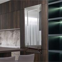 MirrorOutlet Horsley All Glass Modern Dress Mirror 120 X 48 Cm