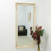 MirrorOutlet Buxton Ivory Full Length Mirror 170 X 79 Cm