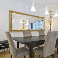 MirrorOutlet Large Shabby Chic Ornate Full Length Gold Wall Mirror 5ft3 x 2ft5,XY090