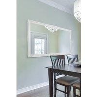 Large Mirror White Antique Full Length long Wall 5Ft6 X 3Ft6 167cm x 106cm