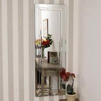 MirrorOutlet Cranbury All Glass Dress Mirror 120 X 40 Cm