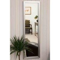 Large Wall Mirror Silver Full Length Modern Home Decor  4Ft3 X 1Ft3 130cm X 38cm