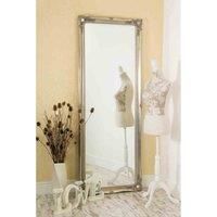 Extra Large Full Length Silver Wall Mirror Antique 6Ft6 X 2Ft6 198cm X 75cm