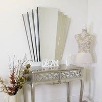Modern Art Deco Style Venetian Mirror 100 x 100