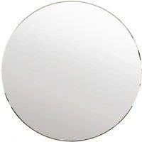 Large Round Mirror All Glass Frameless Silver Home Decor 3ft3 x 3ft3 100 X 100cm
