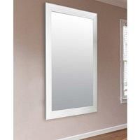 Large White Modern New Framed Wall Mirror 5ft6X3ft6 1672mmX1060mm 31mm Deep