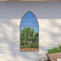 Mirroroutlet Buttercup Large Rustic Designed Garden Wall Mirror