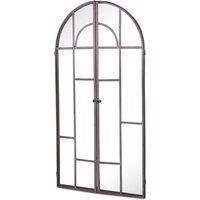 Extra Large Arched Shaped Garden Mirror Outdoor Indoor 100cm X 50cm