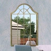 Extra Large Arched Shaped Garden Mirror Outdoor Indoor 92cm X 63cm