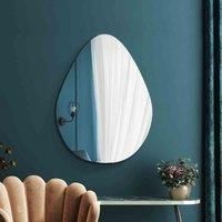 MirrorOutlet The Lapillus Frameless Pebble Wall Mirror 30" x 20" (76cm x 50cm)