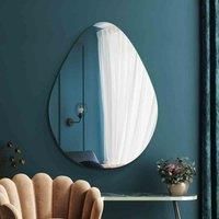 MirrorOutlet The Lapillus Frameless Pebble Wall Mirror 47" x 32" (120cm x 80cm)
