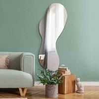 MirrorOutlet The Lacuna Frameless Pond Wall Mirror 63" x 24" (160cm x 60cm)