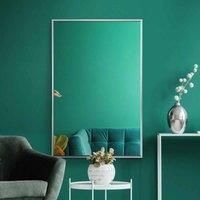 Mirroroutlet Artus - Silver Aluminium Edged Wall Mirror 35" X 24" (90Cm X 60Cm)
