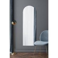 Mirroroutlet Arcus - Frameless Arched Leaner Wall Mirror 70inch X 24inch 180Cm X 60Cm
