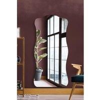 Mirroroutlet Laniatus - Wavy Rippled Large Fully Length Leaner Wall Mirror 71inch X 33inch 180 X 85Cm