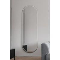 Mirroroutlet Lacuna - Frameless Pebble Pond Wall Mirror 63inch X 22inch 160 X 55Cm