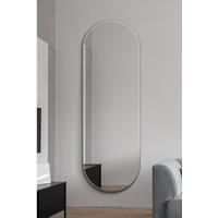 Mirroroutlet Lacuna - Frameless Pond Wall Mirror 71inch X 26inch 180 X 65Cm